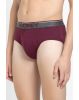 Men's Super Combed Cotton Solid Brief with Ultra soft Waistband - Wine Tasting