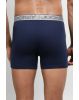 Men's Super Combed Cotton Rib Solid Boxer Brief with Ultra soft Waistband - Deep Navy