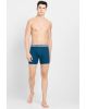 Men's Super Combed Cotton Rib Solid Boxer Brief with Ultra soft Waistband - Seaport Teal