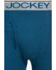 Men's Super Combed Cotton Rib Solid Boxer Brief with Ultra soft Waistband - Seaport Teal