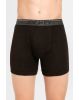 Men's Super Combed Cotton Rib Solid Boxer Brief with Ultrasoft Waistband - Brown