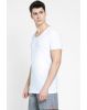 Men's Super combed cotton Round Neck Half Sleeved Vest with Extended Length for Easy Tuck