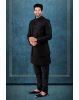 Black sherwani