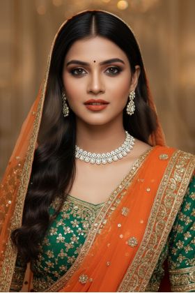 Ethereal Sparkle Diamond Choker Set