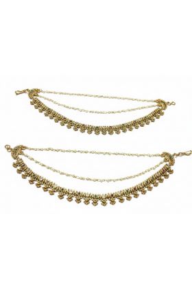 Traditional Multi-Stone Ear Matti (Earring Extension)