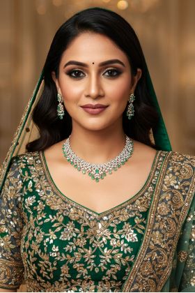 Emerald Mist Choker Set