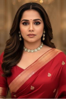 Royal Aura Kundan Choker Set