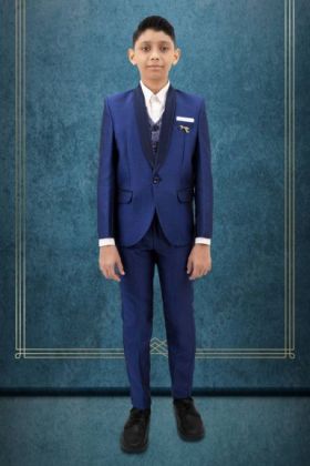 Kids Royal Blue Suit