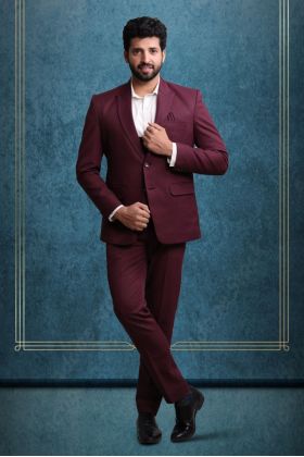 Polyster Wine Suit